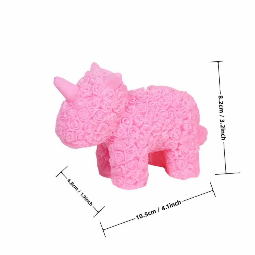 Pink Unicorn Candle