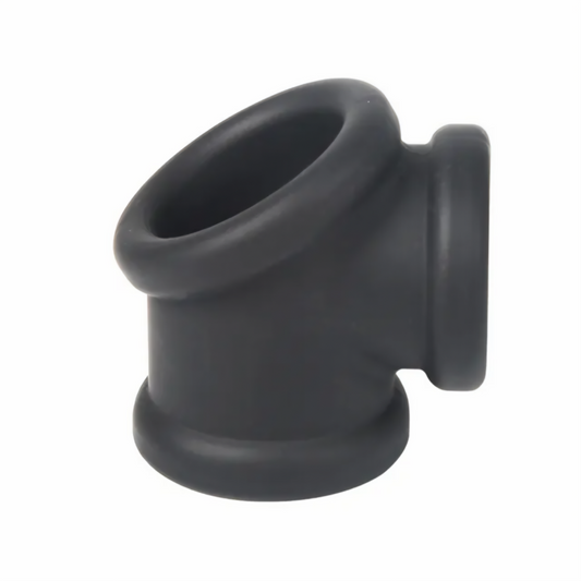 Black Silicone Cock Ring