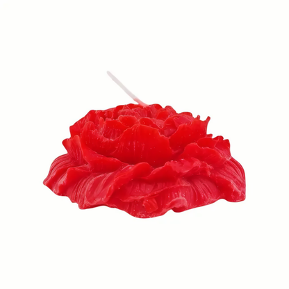 Red Rose Candle