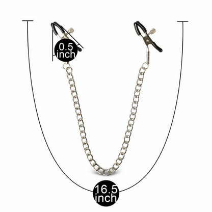 Nipple Clamps with Chain
