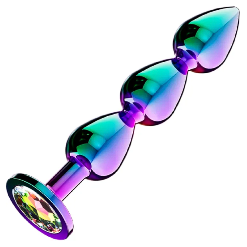Metal Anal Beads Butt Plug