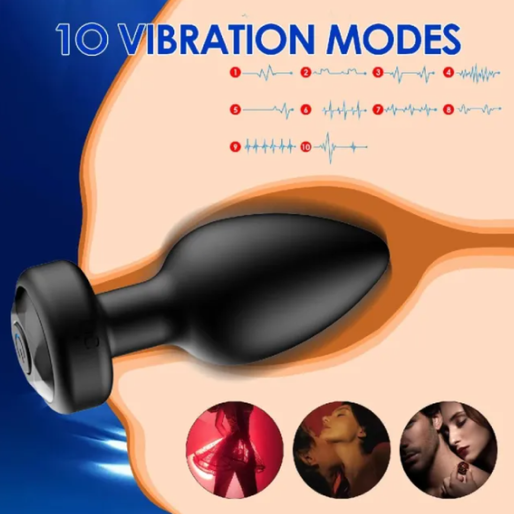 Vibrating Anal Plug Set