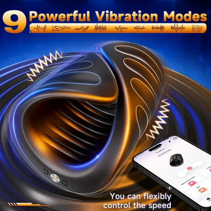 Male Masturbator Penis Training Vibrator