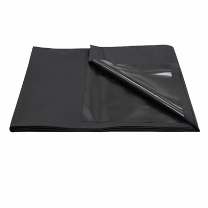 Black Waterproof PVC Bedsheet