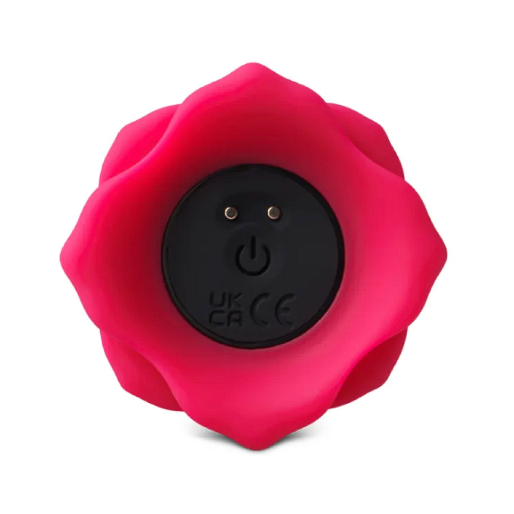 Anal Beads with Flower-Shaped Base