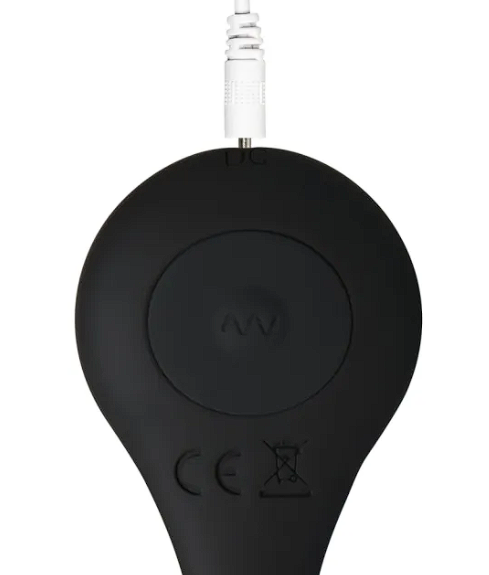 Vibrating Butt Plug with Silicone Rings