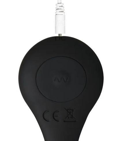 Vibrating Butt Plug with Silicone Rings