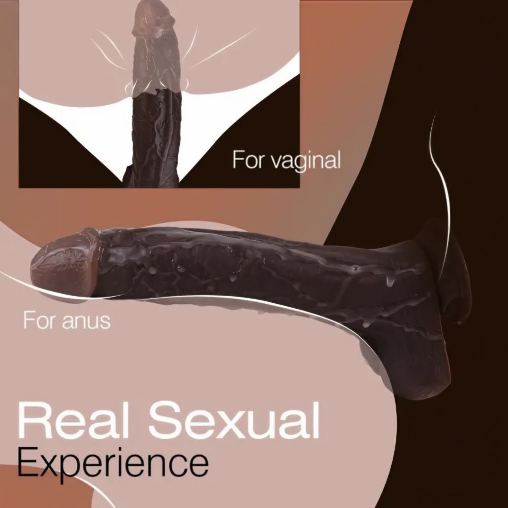 Deep Brown Dildo