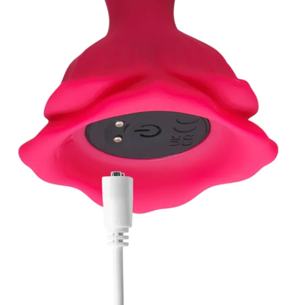 Anal Beads with Flower-Shaped Base