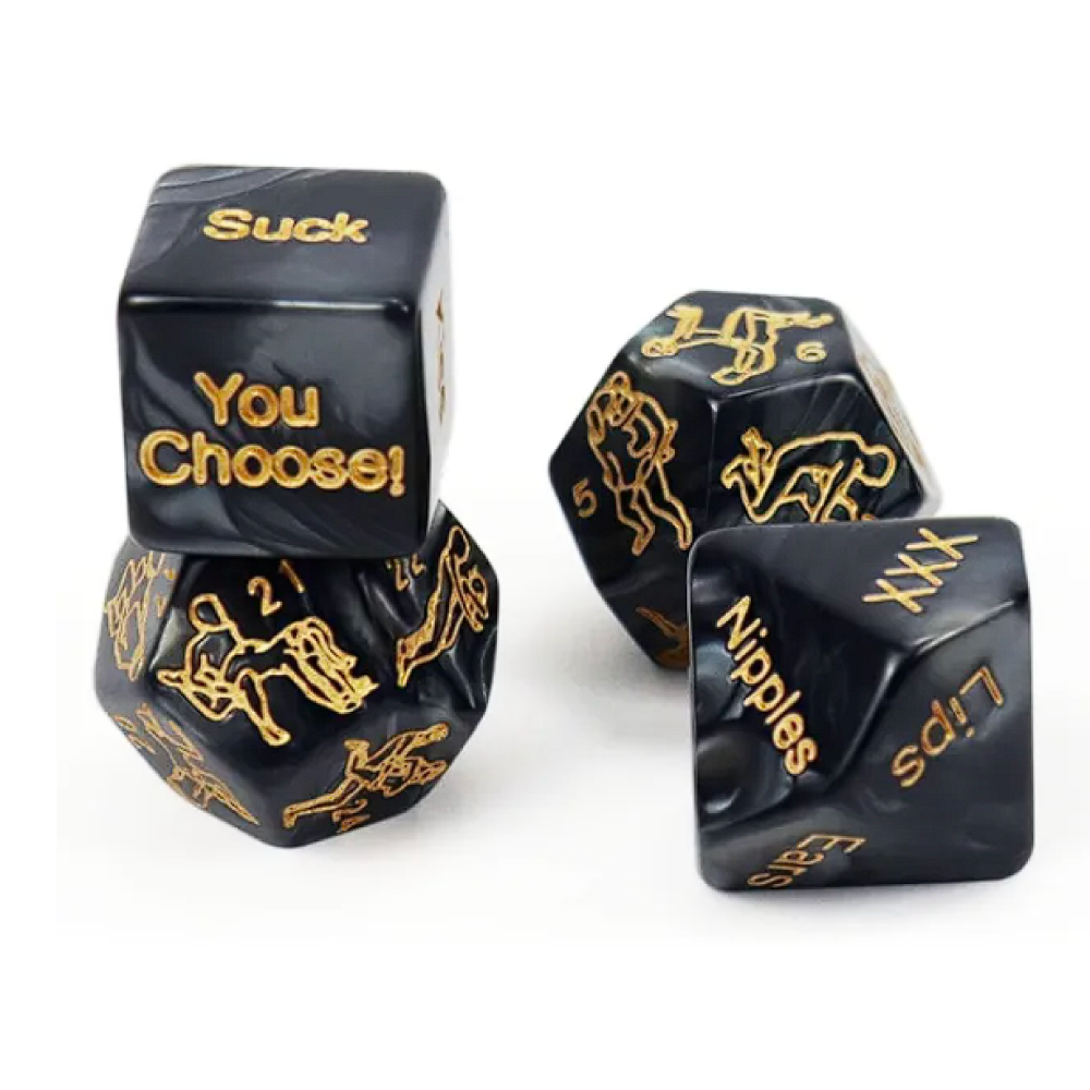 4Pcs Date Night Dice for Couple