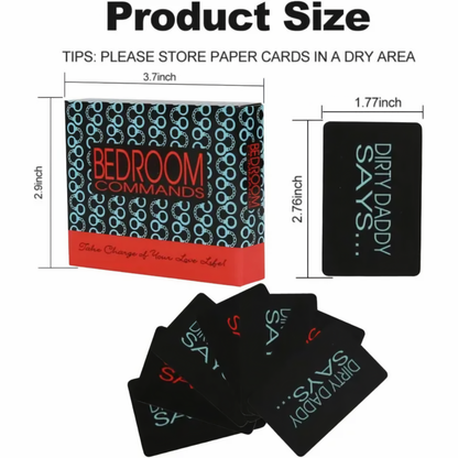 108-Card Multicolor Adult Party Game Deck