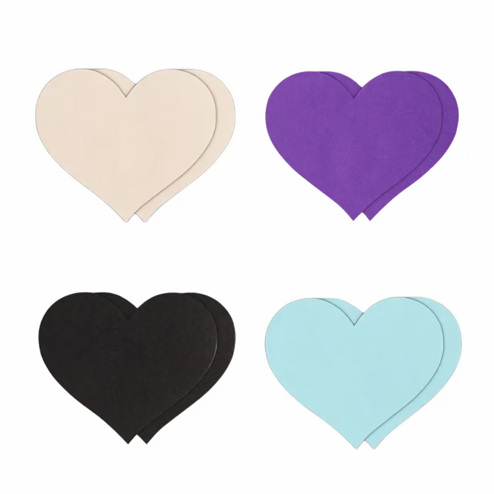 Multicolor Heart Nipple Pasties