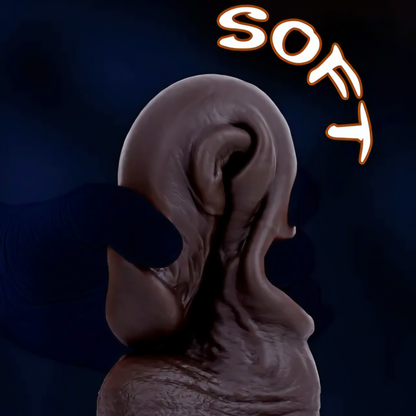 Dark Brown Realistic Dildo