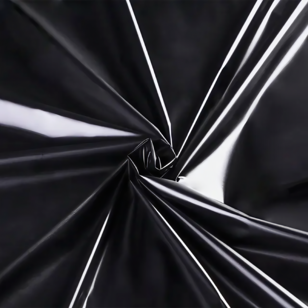 Black Waterproof PVC Bedsheet