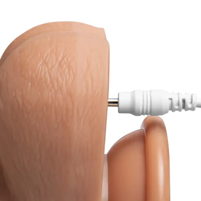 Vibrating and Thrusting Dildo