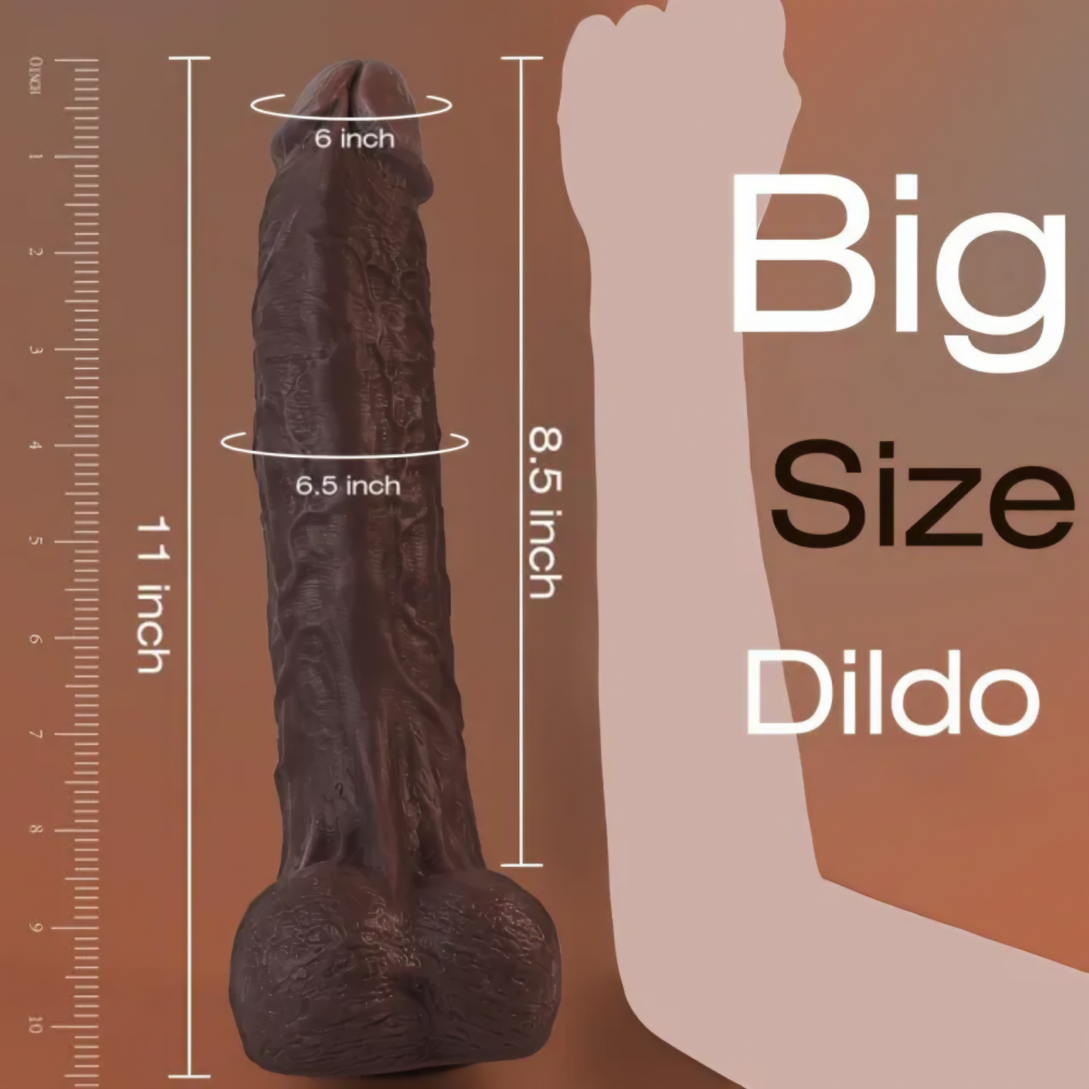 Deep Brown Dildo