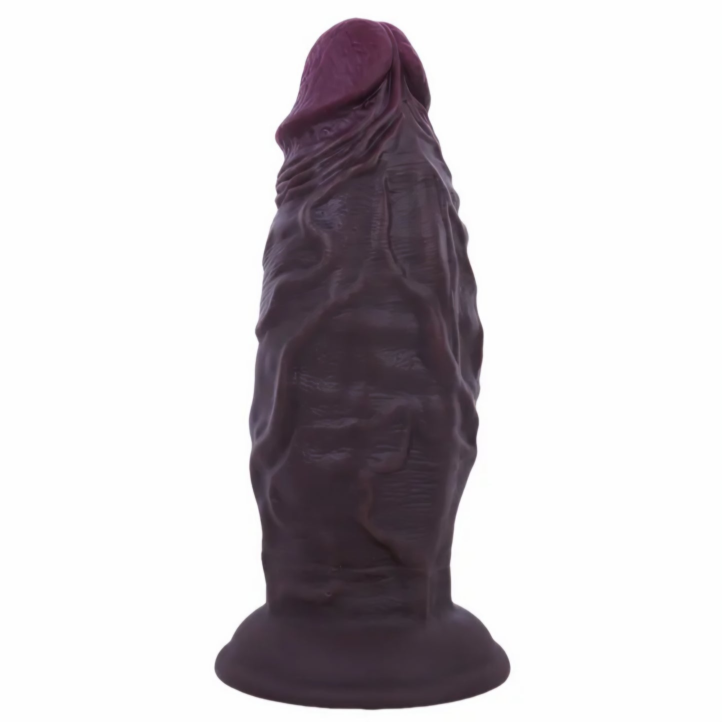 Fat Dark Brown Realistic Dildo