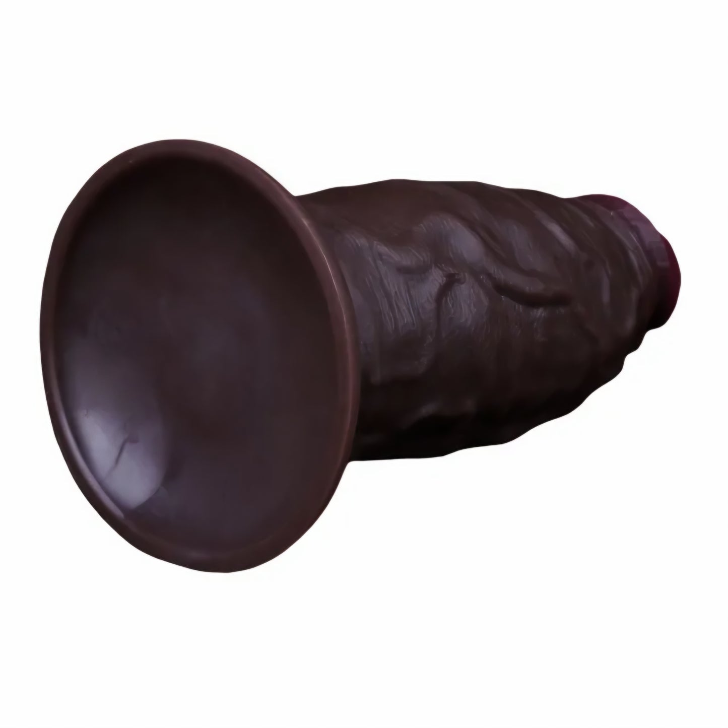 Fat Dark Brown Realistic Dildo